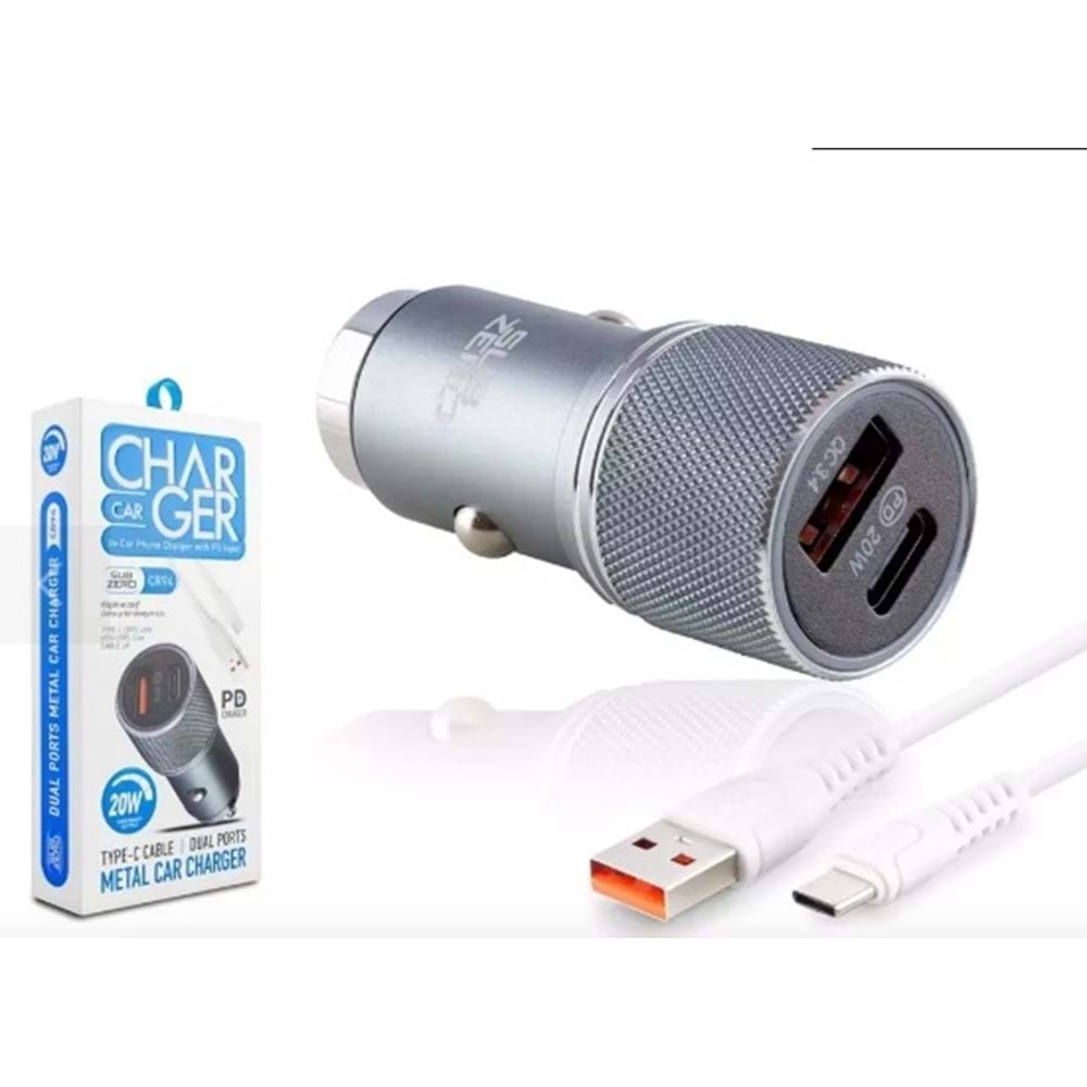 AURİS ARS-CR94 20W TYPE-C X PD OTO ŞARJ *10