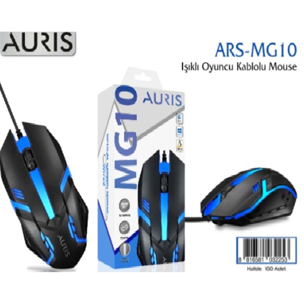 MG10 AURIS OPTİK KABLOLU MOUSE