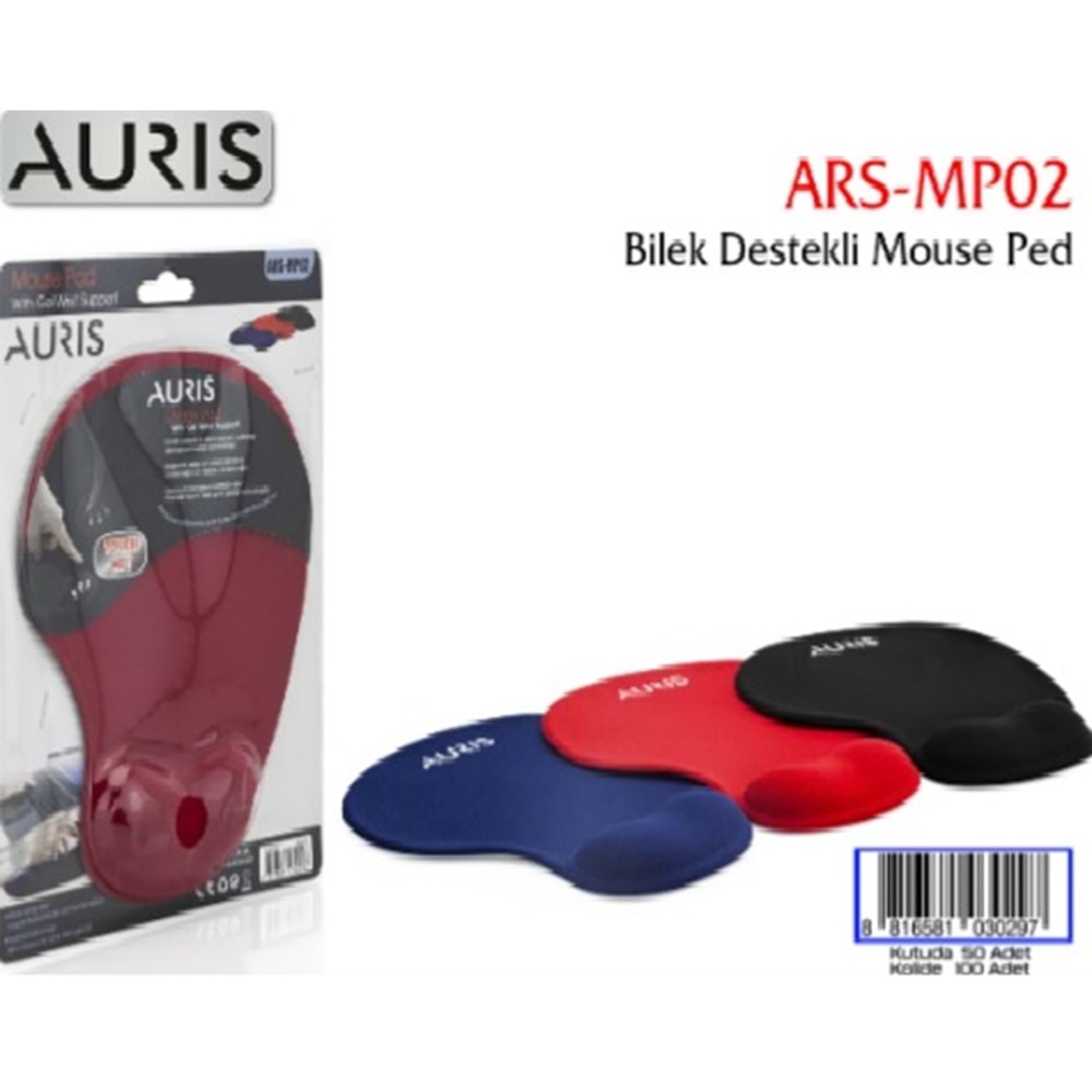 MP02 AURIS MOUSE PAD BİLEK DESTEKLİ