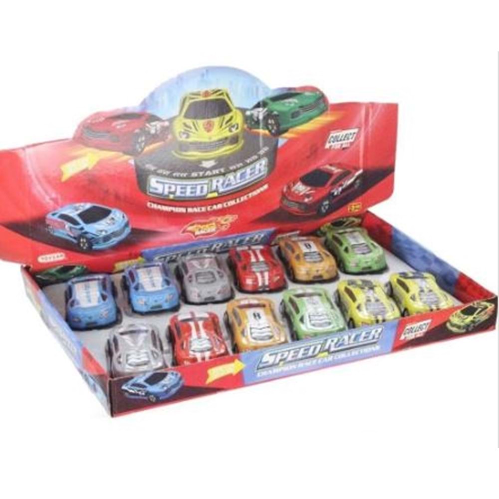 TOYSAN TOY38 FER ÇEK BIRAK ARABA 12 Lİ