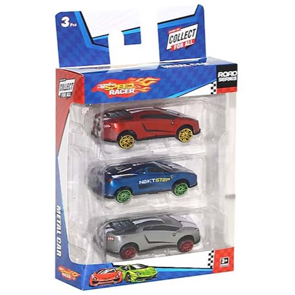 TOYSAN TOY23 SPEED RACER METAL ARABA 3 LÜ