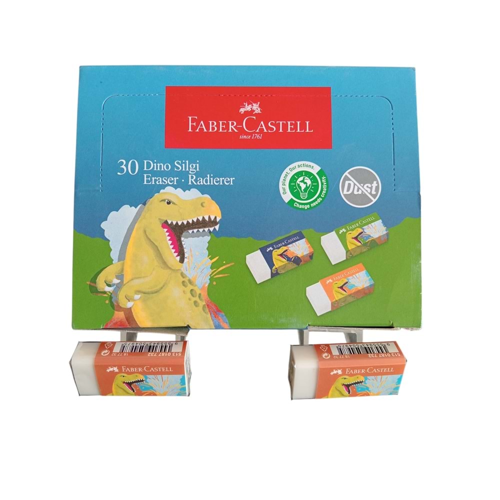 FABER 7732 DİNO SİLGİ DUST-FREE 30LU