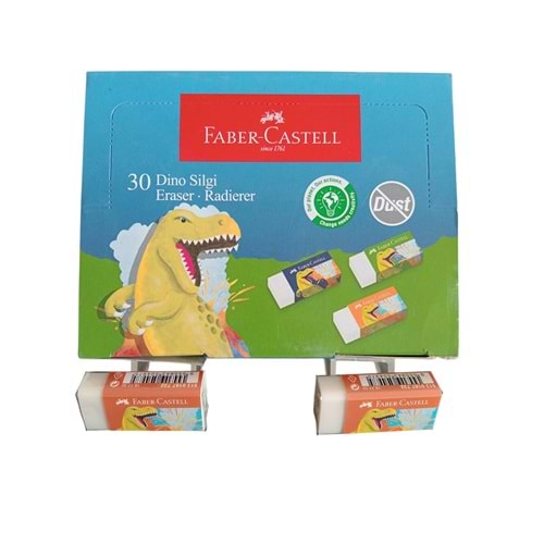 FABER 7732 DİNO SİLGİ DUST-FREE 30LU