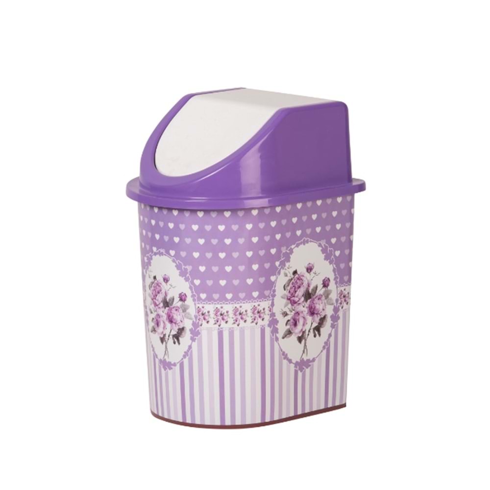 ATK237 KLİK ÇÖP KOVASI 1NO DESENLİ