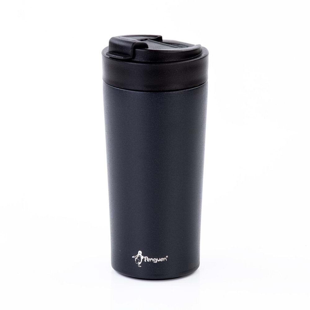 1162 PENGUEN MUG ÇAY TERMOSU FLİP KPK 380ML*24
