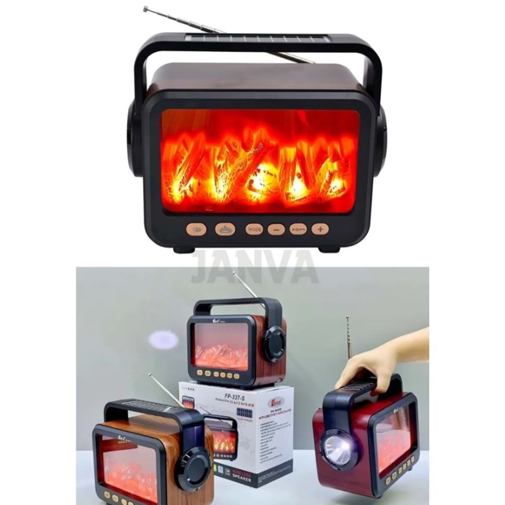 EVERTON RT734 BLUETOOTH RADYO ŞARJLI HAPORLÖR GÜNEŞ ENERJİLİ