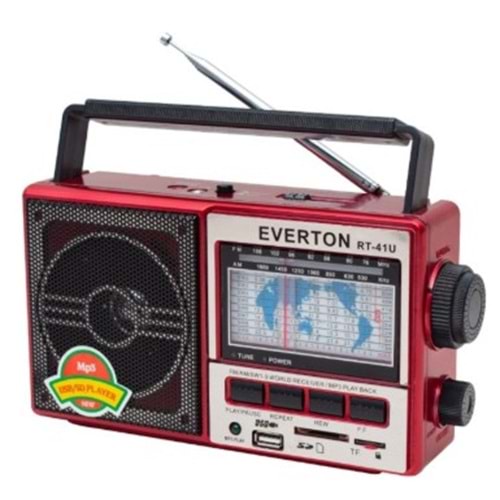 EVERTON RT41BT BLUETOOTH RADYO ŞARJLI-PİLLİ MANUEL