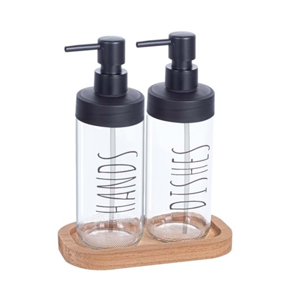 S1256-1 SARİNA BAMBU ALTLI SABUNLUK 2 Lİ*12