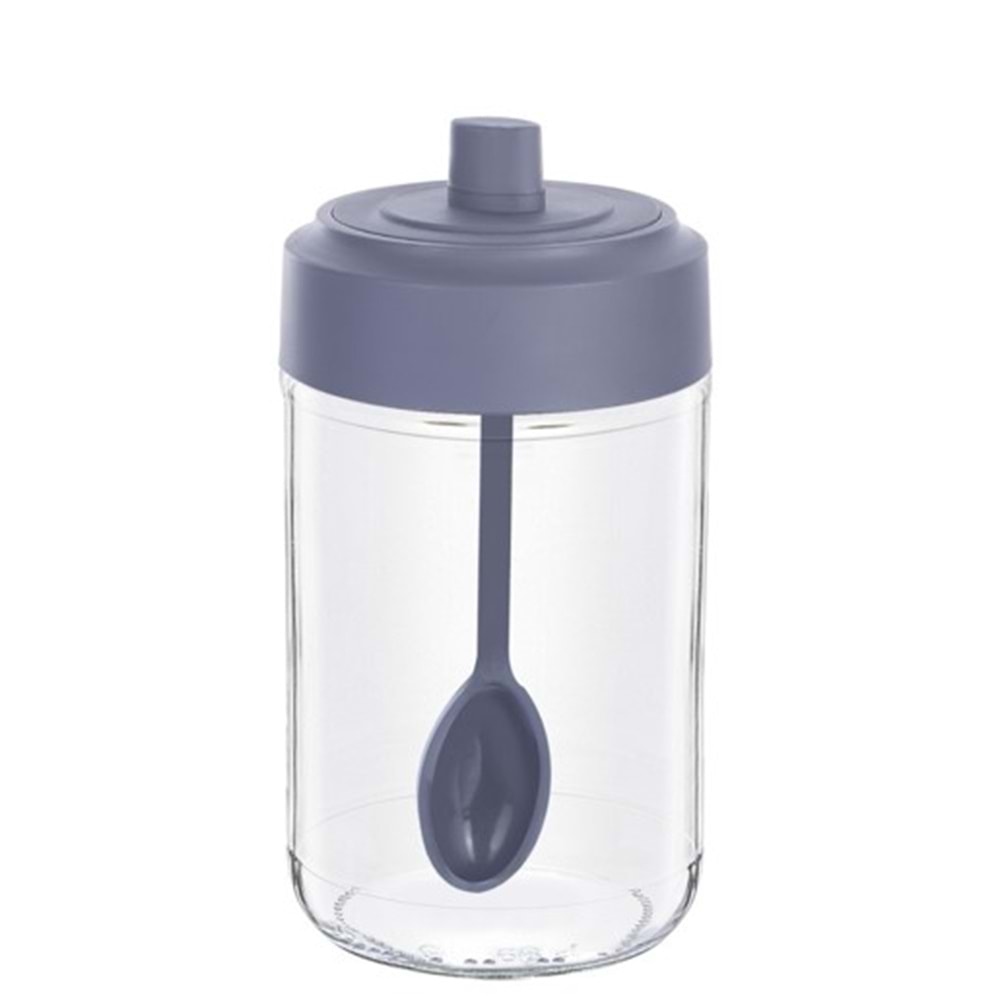 S271-1 SARİNA KAŞIKLI CAM BAHARATLIK 300CC*24