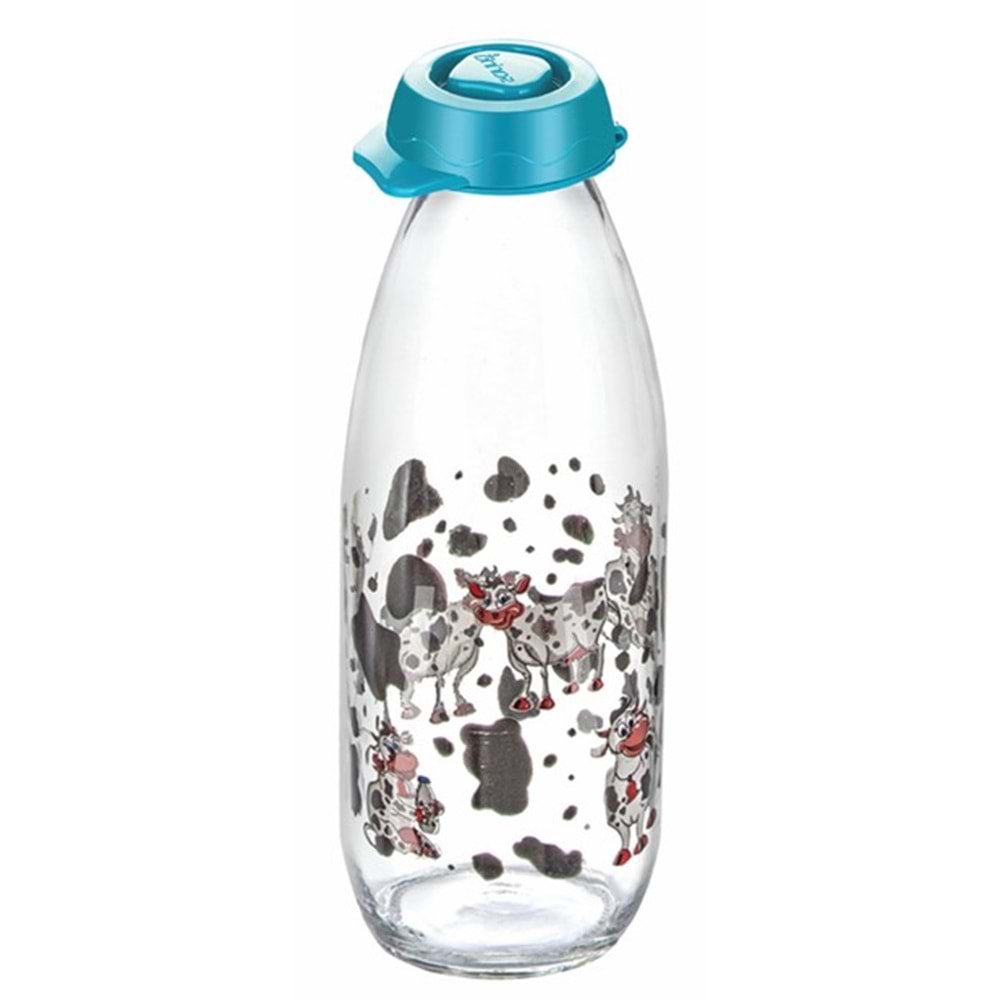 S108 SARİNA DESENLİ SÜT ŞİŞESİ 1000 CC *12