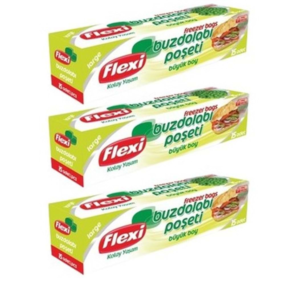 FLEXİ BUZDOLABI POŞETİ BÜYÜK BOY TEKLİ*48