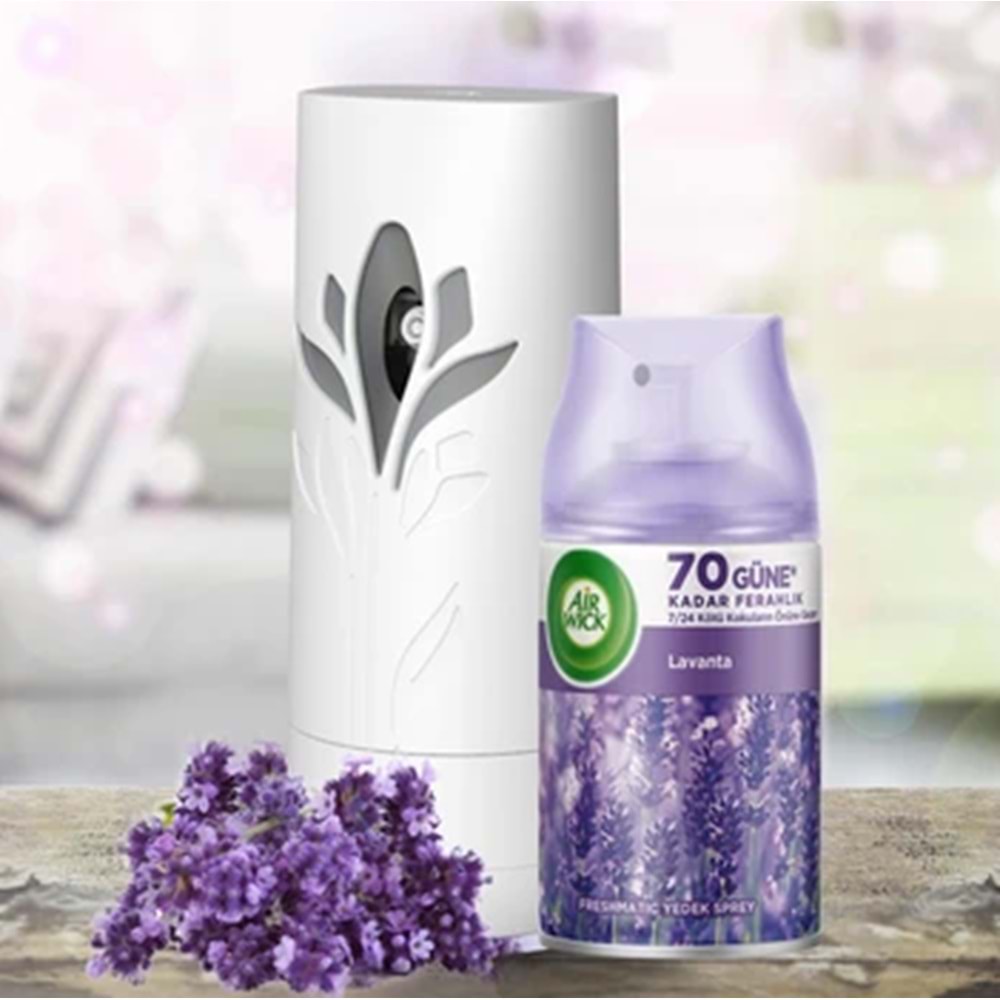 AIR WİCK MAKİNE VE YEDEK KOKU LAVANTA *12