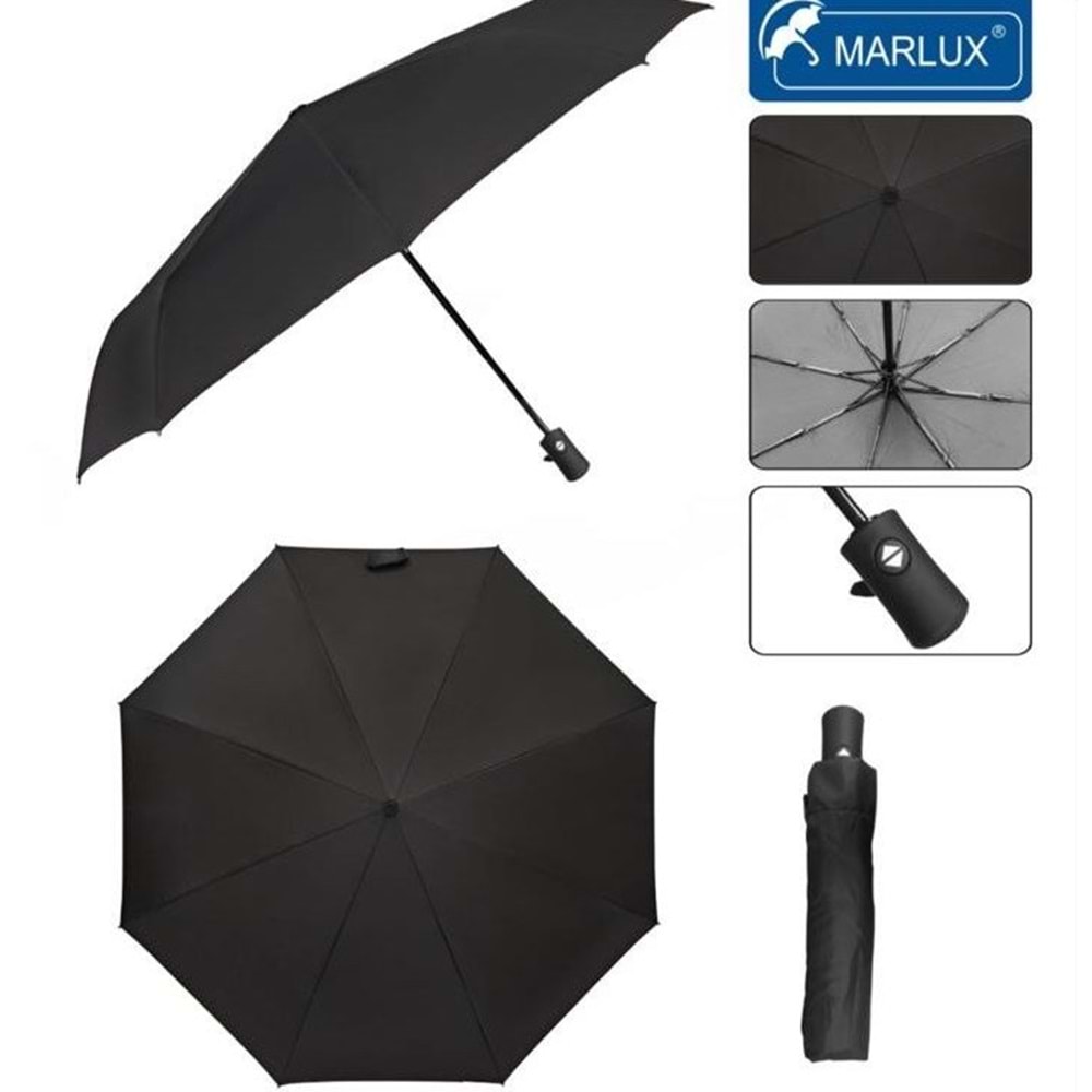 MARLUX MAR110M ŞEMSİYE ERKEK 3 KATLI OTOMATİK 8 TEL*12