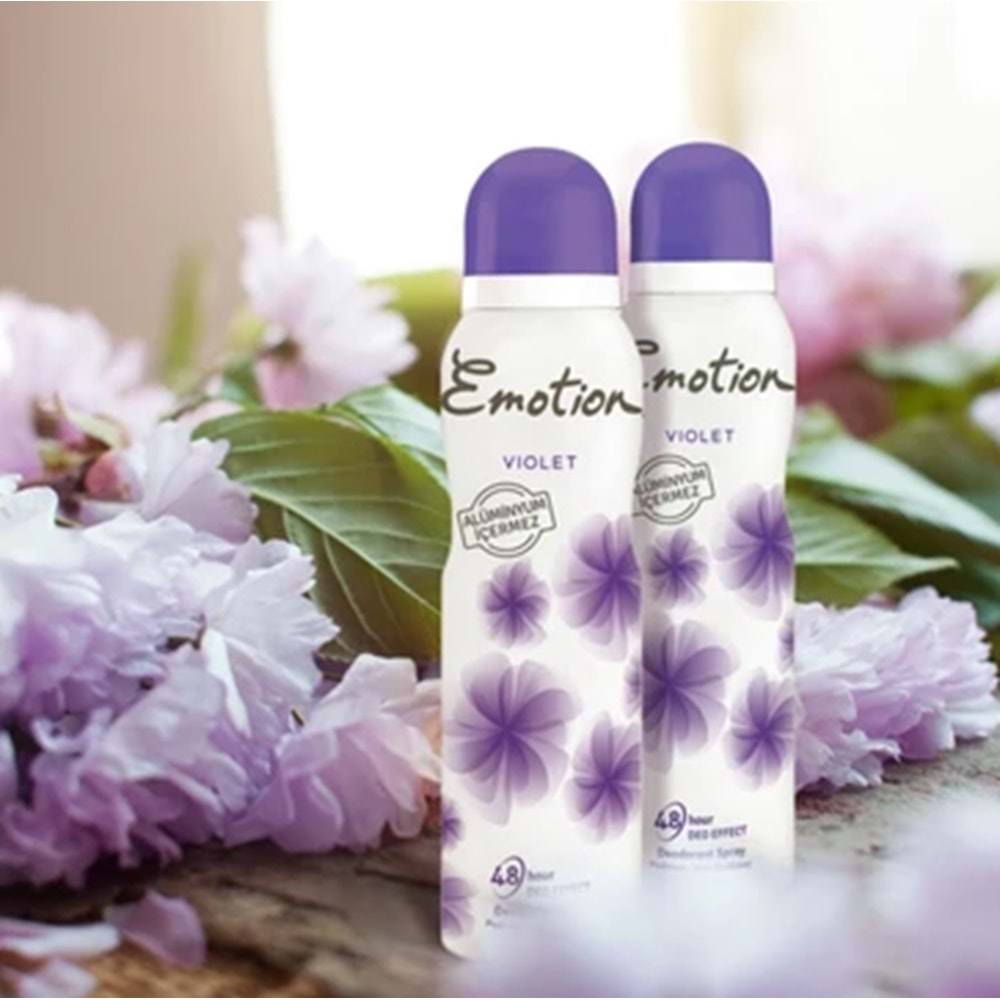 EMOTION VIOLET BAYAN DEO 2x150ML *12