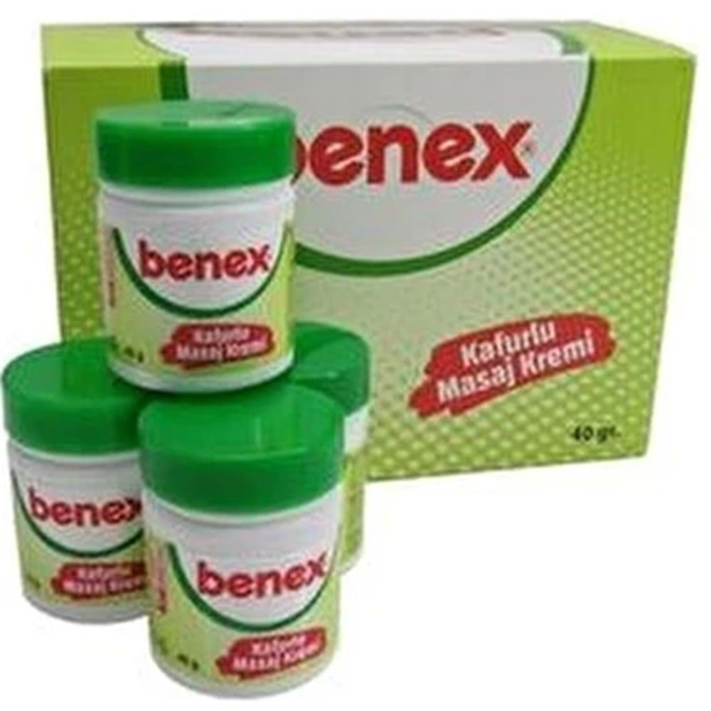 BENEX KAFURLU MASAJ KREMİ *24*288