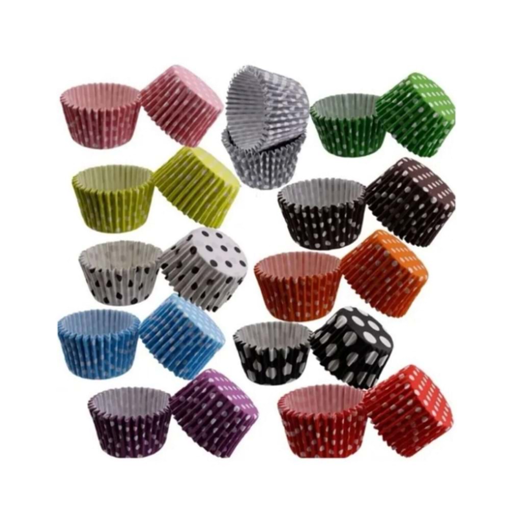 CEBE HOME CE4945 KARTON MUFFİN KAPSÜL RENKLİ 50 Lİ *60