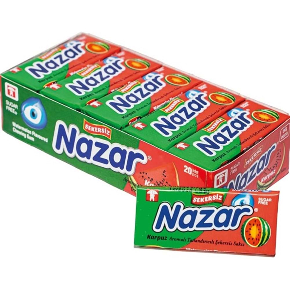 009 NAZAR SAKIZ 5 Lİ KARPUZ*20