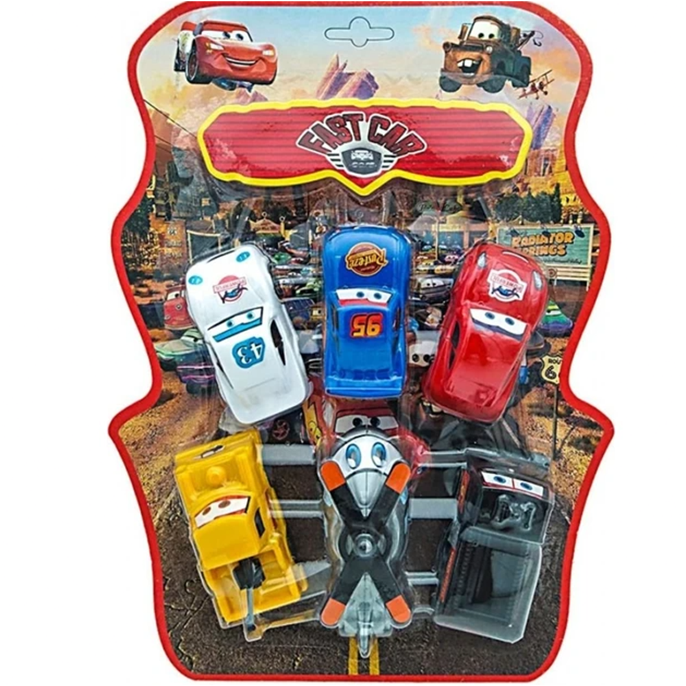 2047 FAST CAR 6LI ARABA SETİ*104