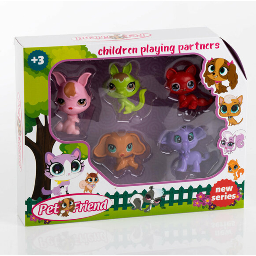 2054 PET FRİEND 5Lİ HAYVAN SETİ*96