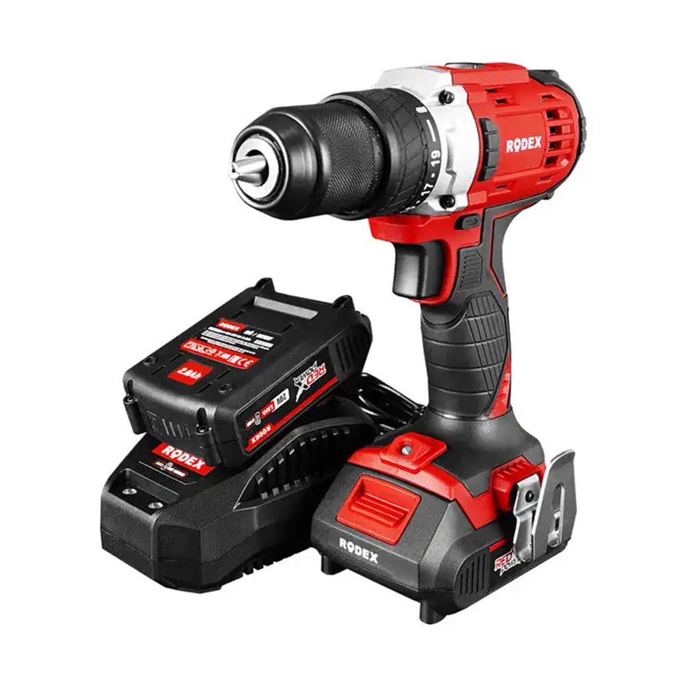 RPX2310F RODEX A.MATKAP 13MM 50NM 2VİTES 2X20V 2.0AH ÇANTALI AKSESUARLI