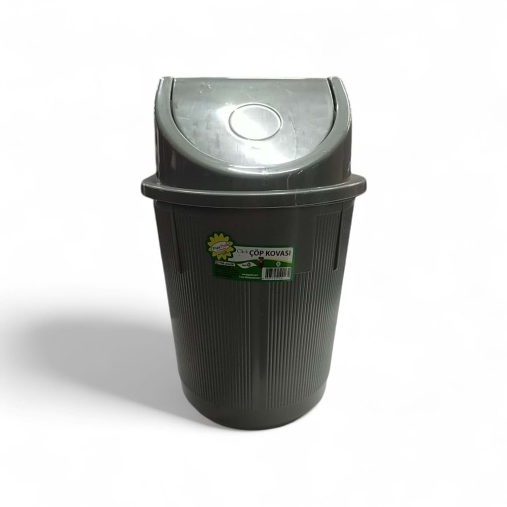 HAK PLASTİK ÇÖP KOVASI CLİCK 0NO*40