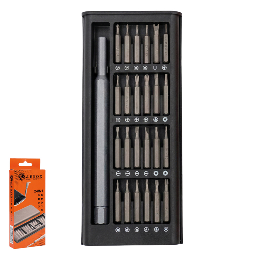 LENOX LNX412 MAGNETIC TELEFON TORNAVİDA SETİ 24IN1*100