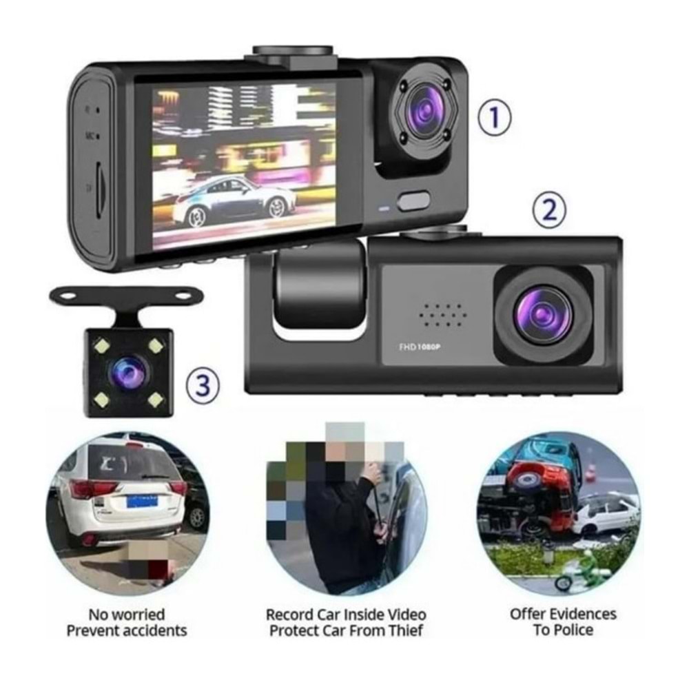 BLM86 BLİC BLACK BOX 1080P ARAÇ İÇİ KAMERA*50