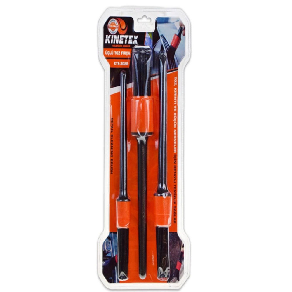 KTX3086 KINETEX TOZ TEMİZLEME FIRÇASI 3 PCS*84